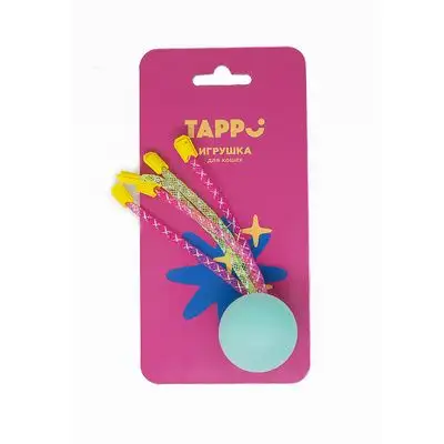 Купить tappi "Нолли" игрушка для кошек мяч с веселыми трубочками