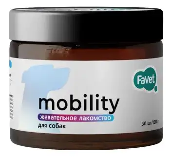 Купить favet мультивитаминное лакомство для собак для мышц и суставов