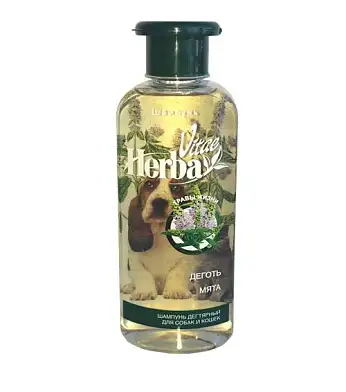 Herba Vitae шампунь дегтярный для собак и кошек