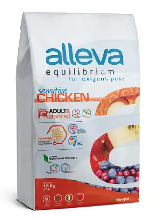 Купить alleva equilibrium cat сухой корм для взрослых кошек с курицей