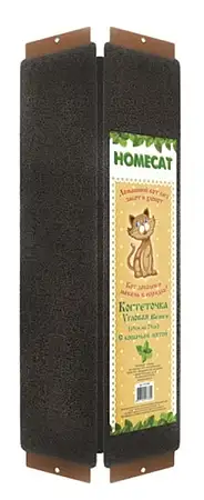 Купить homecat ВЕНГЕ когтеточка для кошек с кошачьей мятой угловая