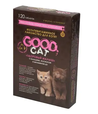 Купить good cat Мультивитаминное лакомства для котят здоровый малыш