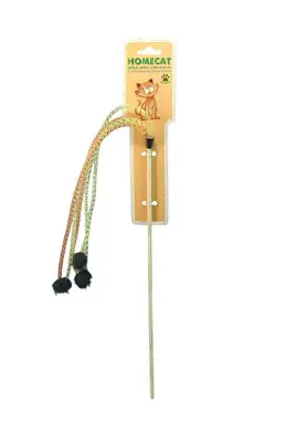 HOMECAT дразнилка для кошек Помпоны из норки на пружинах