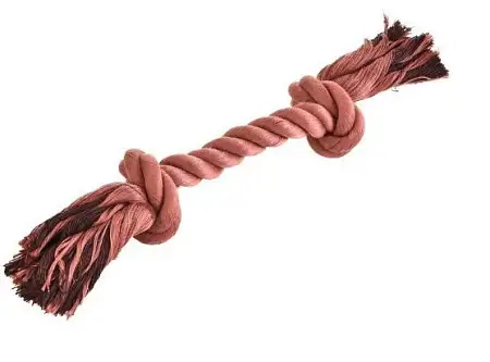 Купить homepet игрушка для собак канат с двумя узлами