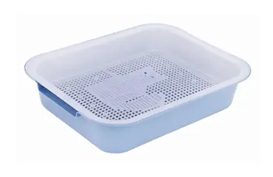 Альта Лоток для кошек с сеткой синий