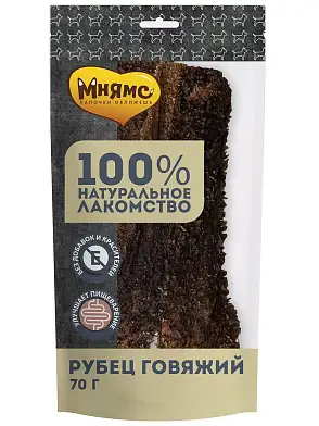 Мнямс лакомство для собак Рубец говяжий