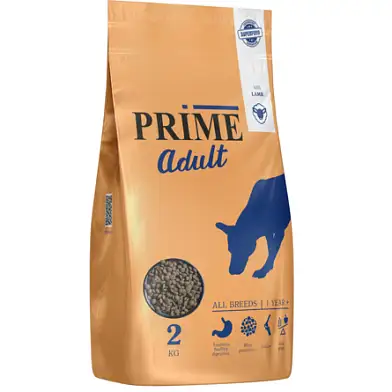 Prime ADULT сухой корм для взрослых собак всех пород с ягненком